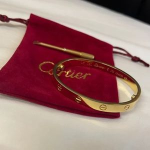 Love Cuff Bracelet - Size 20